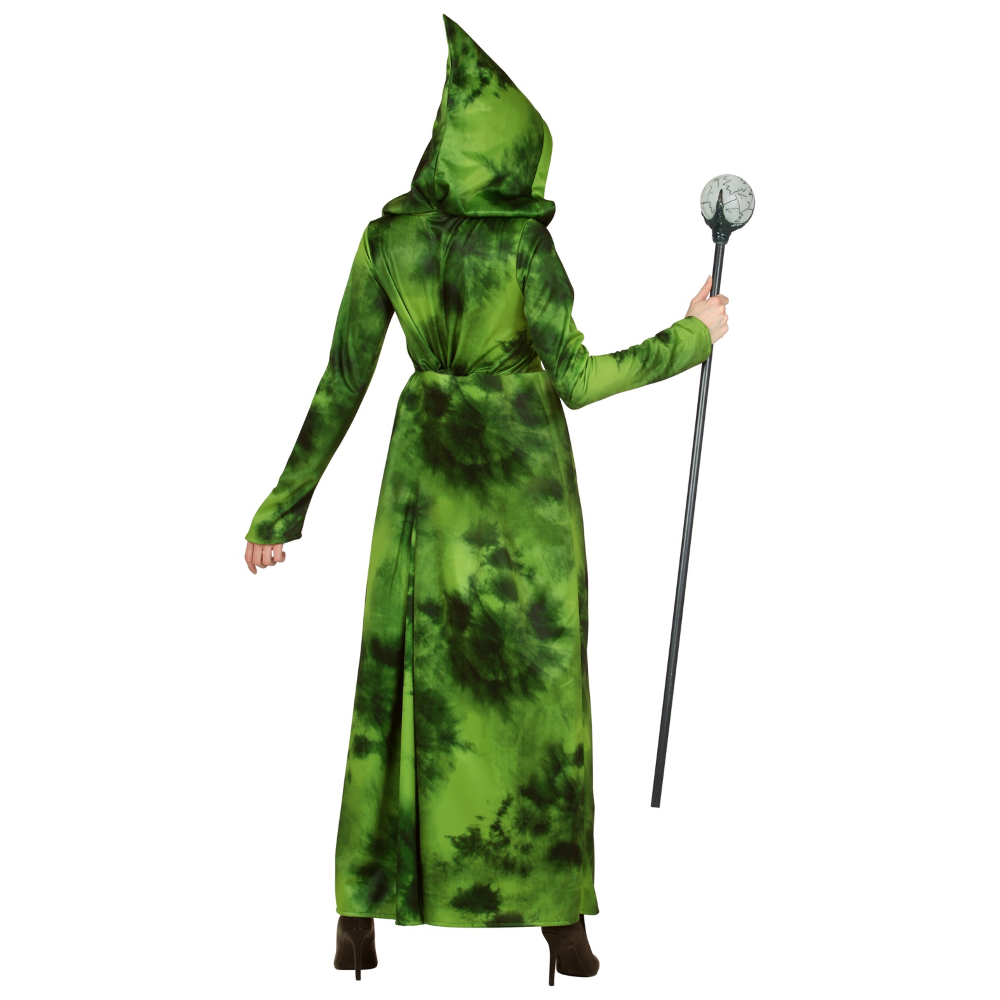 Vestito Carnevale Strega Della Foresta Travestimento Halloween Donna - 1071