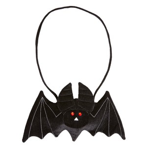 Borsetta Dolcetto O Scherzetto Pipistrello Accessori Halloween Carnevale - 9564b