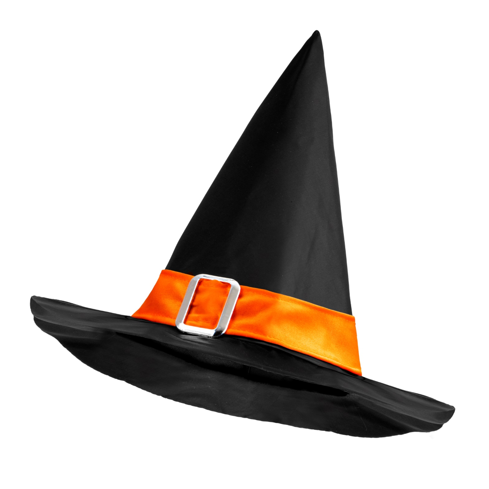 Cappello Strega Assortiti in Vari Colori Accessori Vestito Carnevale Halloween Bambina