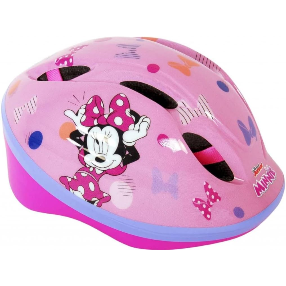 Casco Protettivo Minnie Mouse DISNEY Paperina per Bici Regolabile 51-55 CM Bambina - 35245