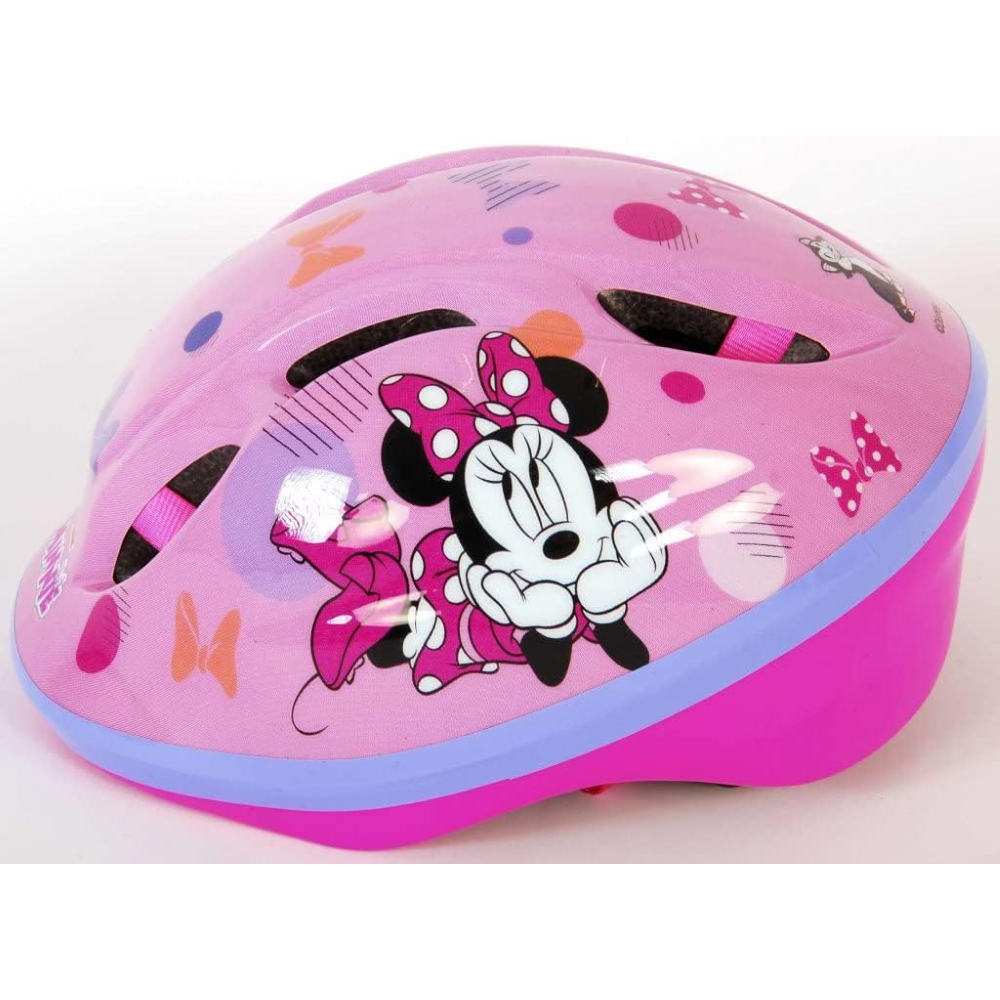 Casco Protettivo Minnie Mouse DISNEY Paperina per Bici Regolabile 51-55 CM Bambina - 35245