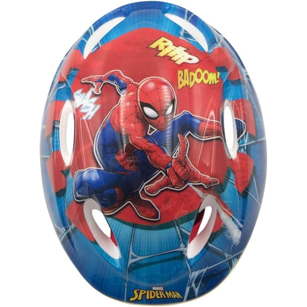 Casco Protettivo Spiderman MARVEL per Bici Regolabile 51-55 CM Bambino - 34361
