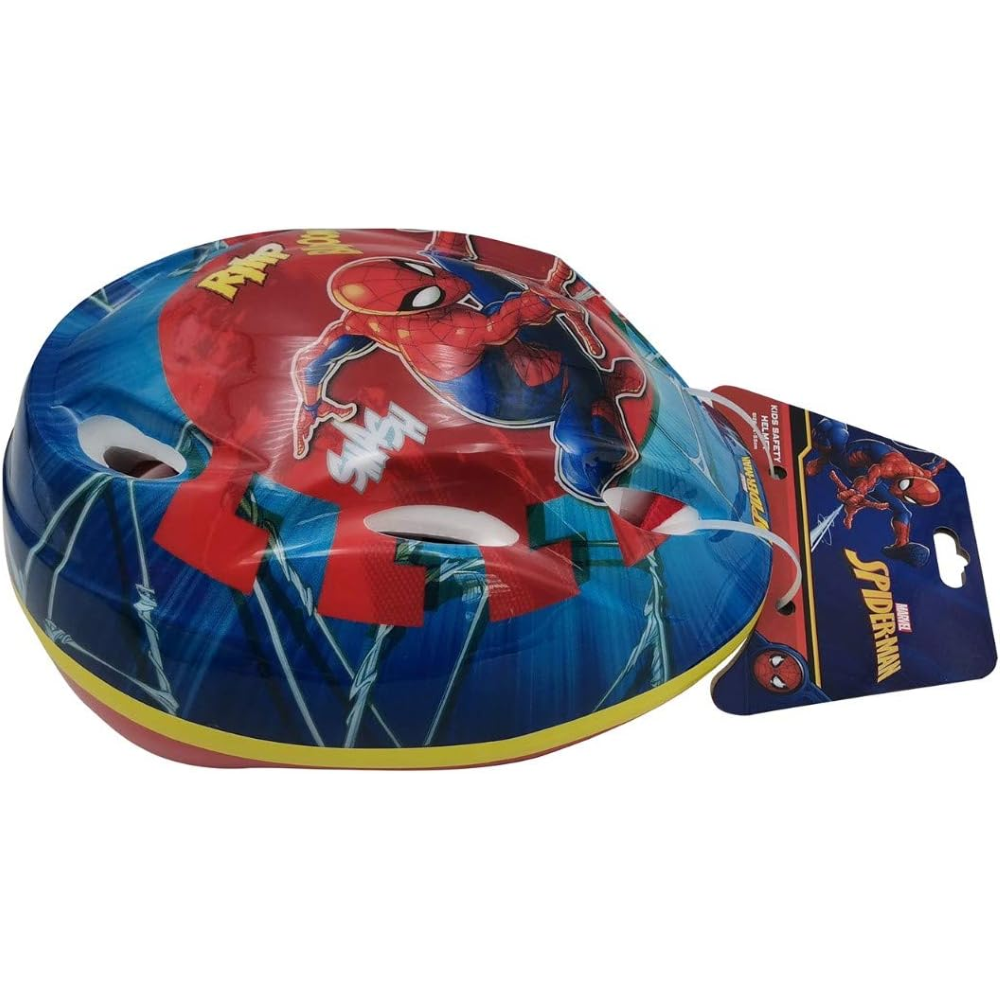 Casco Protettivo Spiderman MARVEL per Bici Regolabile 51-55 CM Bambino - 34361