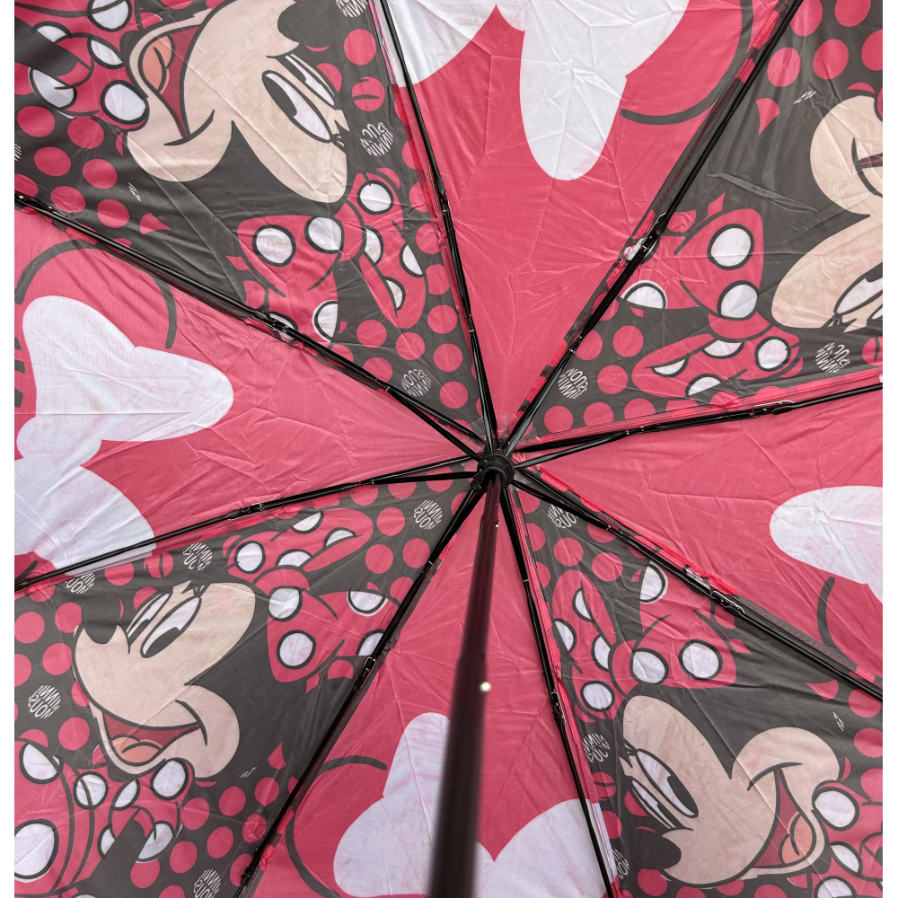 Ombrello Pieghevole Minnie DISNEY 8 Raggi Bambino - D06521mc