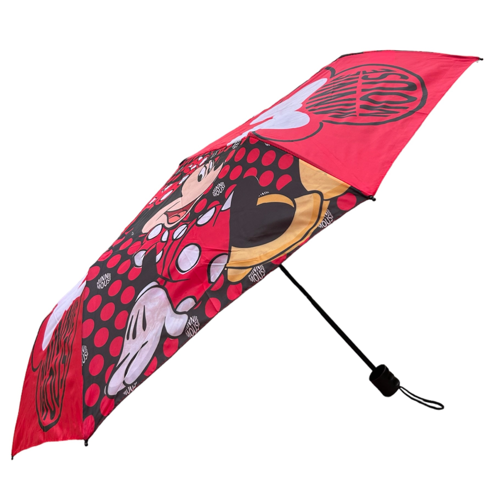 Ombrello Pieghevole Minnie DISNEY 8 Raggi Bambino - D06521mc