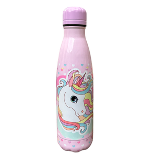 Bottiglia Termica in Acciaio Inossidabile Unicorno con Tappo Svitabile 500 Ml - X07883te/2