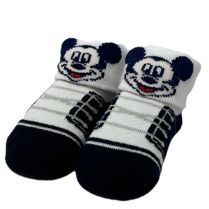 Set Neonato Topolino DISNEY 2 Pezzi Calzini e Papillon in Scatola - Wx6123
