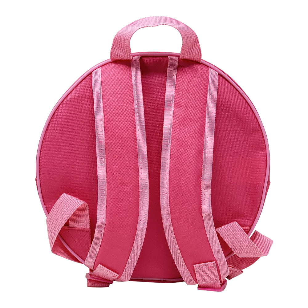 Zaino Asilo Rotondo Minnie DISNEY Scuola Tempo Libero Bambina 27 CM - Min23-1523