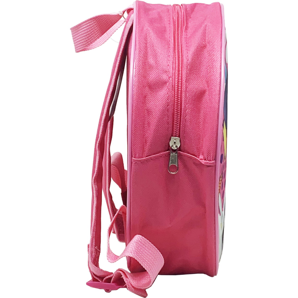 Zaino Asilo Rotondo Minnie DISNEY Scuola Tempo Libero Bambina 27 CM - Min23-1523