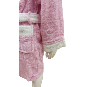 Accappatoio in Spugna 100% Cotone Minnie DISNEY Accappatoio con Cappuccio e Cintura - Min0927