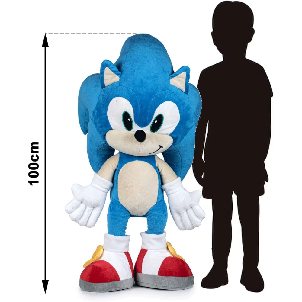 Peluche Sonic Riccio Supersonico Pupazzo 100 Cm. - 260004964