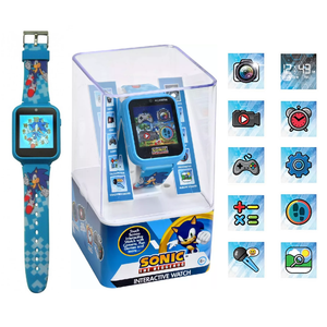 Orologio Interattivo Sonic Smartwatch Gioco Multifunzione con USB - Snc4055