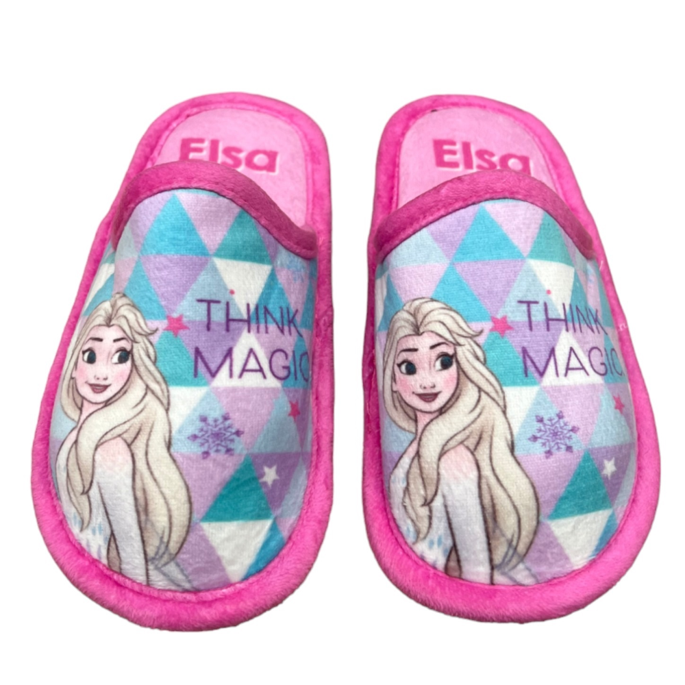 Pantofole Invernali Frozen DISNEY Ciabatte a Punta Chiusa Gomma Antiscivolo - Wd13749