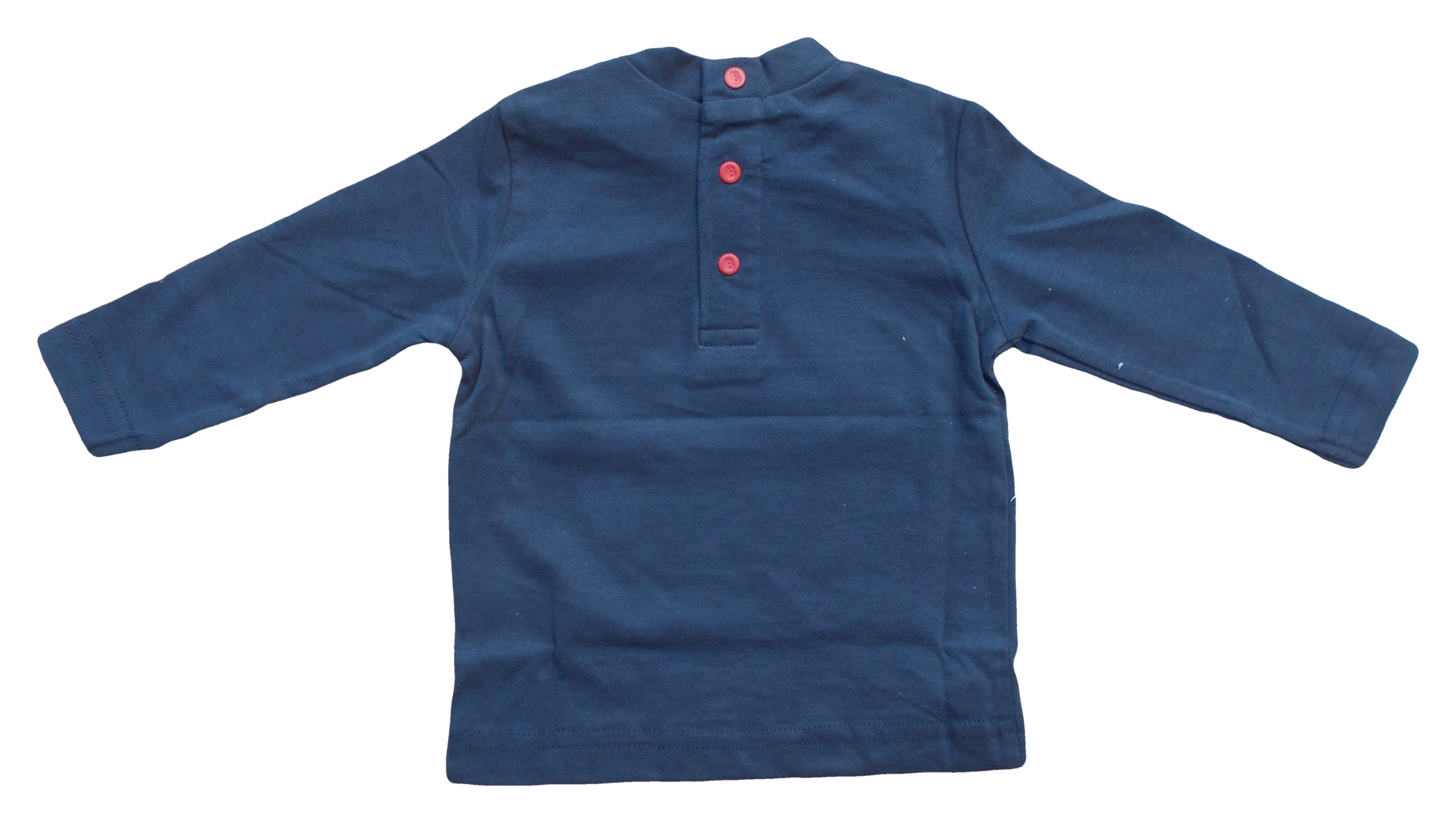 T-Shirt Maglietta Neonato Bambino Mauli Birba Taglie 6/30 Mesi - 34029blu