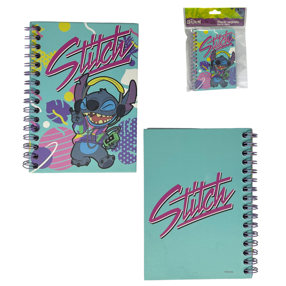 Calza Della Befana con Accessori Stitch DISNEY Calzettone con 4 Giochi per Bambini - Lst1012-B