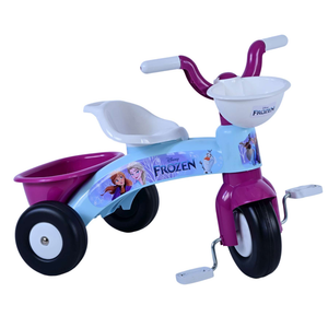 Triciclo Primipassi Frozen Ii DISNEY con Portagiochi 1-3 Anni - 37224