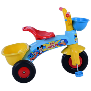Triciclo Primipassi Topolino DISNEY con Portagiochi 1-3 Anni - 37225