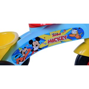 Triciclo Primipassi Topolino DISNEY con Portagiochi 1-3 Anni - 37225