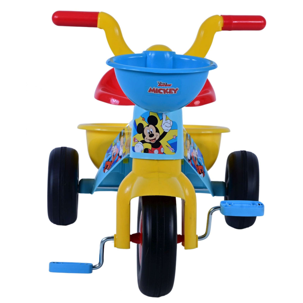 Triciclo Primipassi Topolino DISNEY con Portagiochi 1-3 Anni - 37225