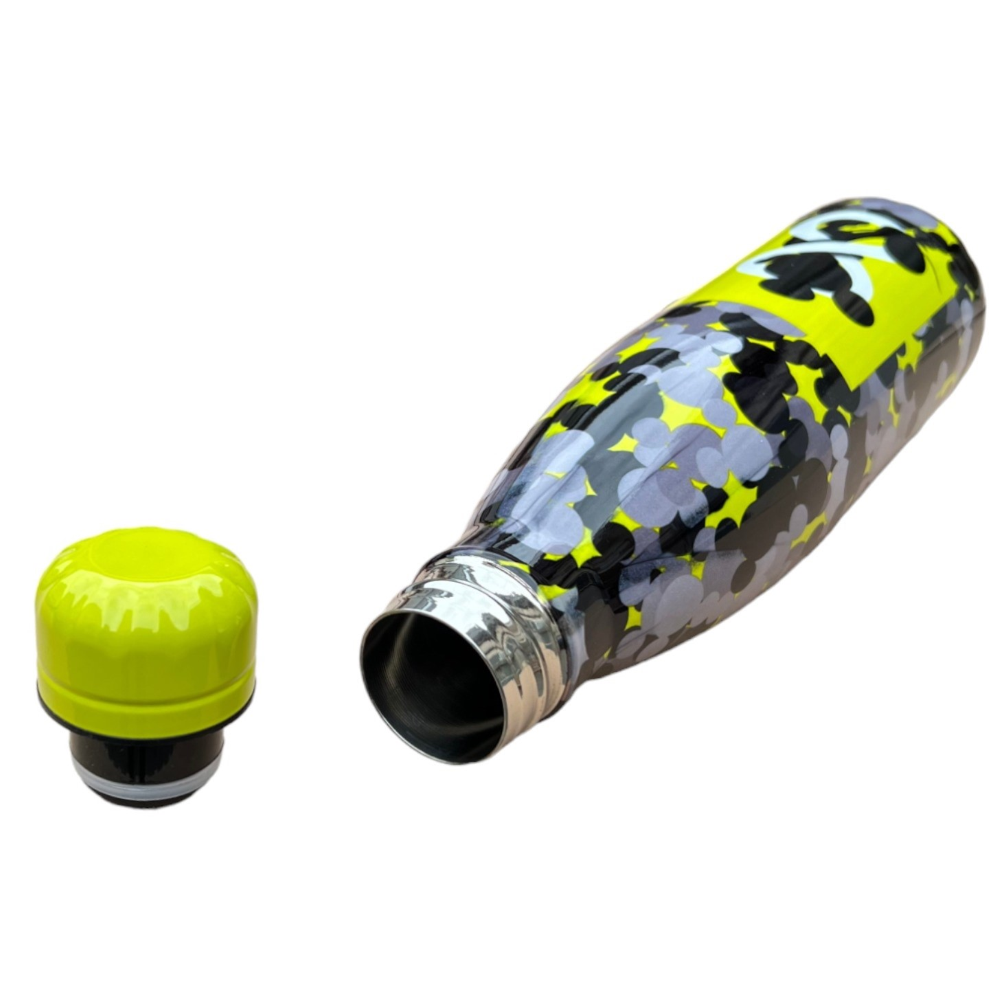 Bottiglia Termica in Acciaio Inossidabile Topolino con Tappo Svitabile 500 Ml - D07877te/g