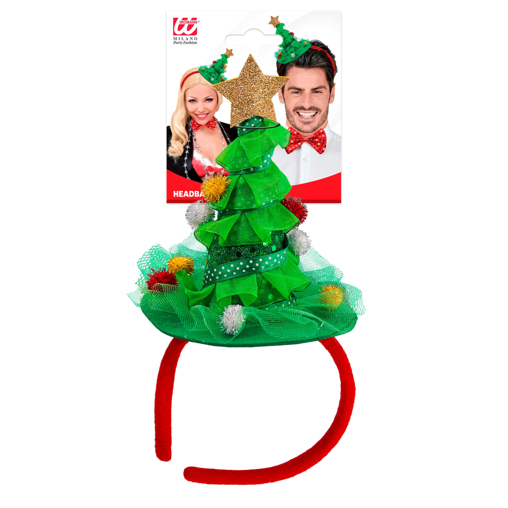 Cerchietto Albero di Natale Accessori per Abito Vestito Travestimento Carnevale