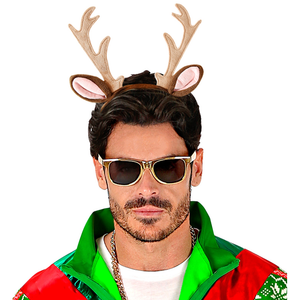 Cerchietto Copricapo Renna Accessori per Abito Vestito Travestimento Natale Carnevale