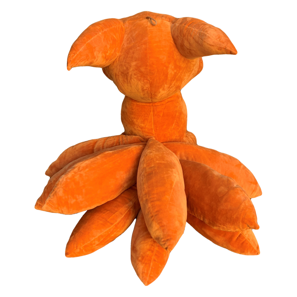 Peluche Kurama Jumbo Kyubi Volpe a Nove Code Naruto Shippuden Pupazzo 60 CM - 16002178