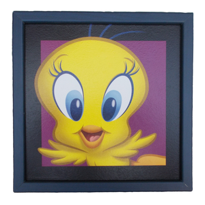 Quadro Titty Looney Tunes Cornice Mdf Cm. 25x25 - 10033653