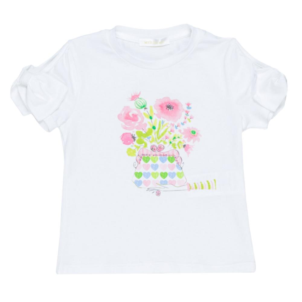 T-Shirt con Stampa Maglietta Bambina Mailisa Bai - Fl5725