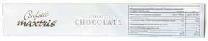 Confetti Cuoricini Bianchi Cioccolato Fondente Maxtris Confezione da 1 Kg Bomboniere Cuori Mignon - 01796