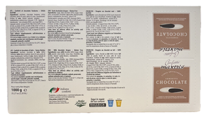 Confetti Cuoricini Celeste Cioccolato Fondente Maxtris Confezione da 1 Kg Bomboniere Cuori Mignon - 21060