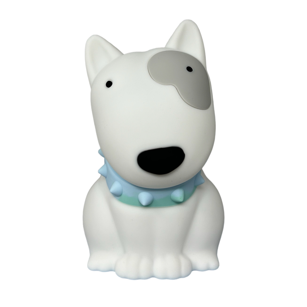 Lampada in Silicone 3d Cane Comodino Luce LED Colorate Batterie Ricaricabili - D433-21