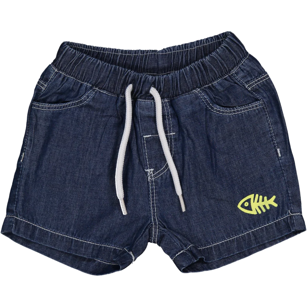Bermuda in Jeans Morbido Pantaloncino Bambino Birba 100% Co - 81500.00