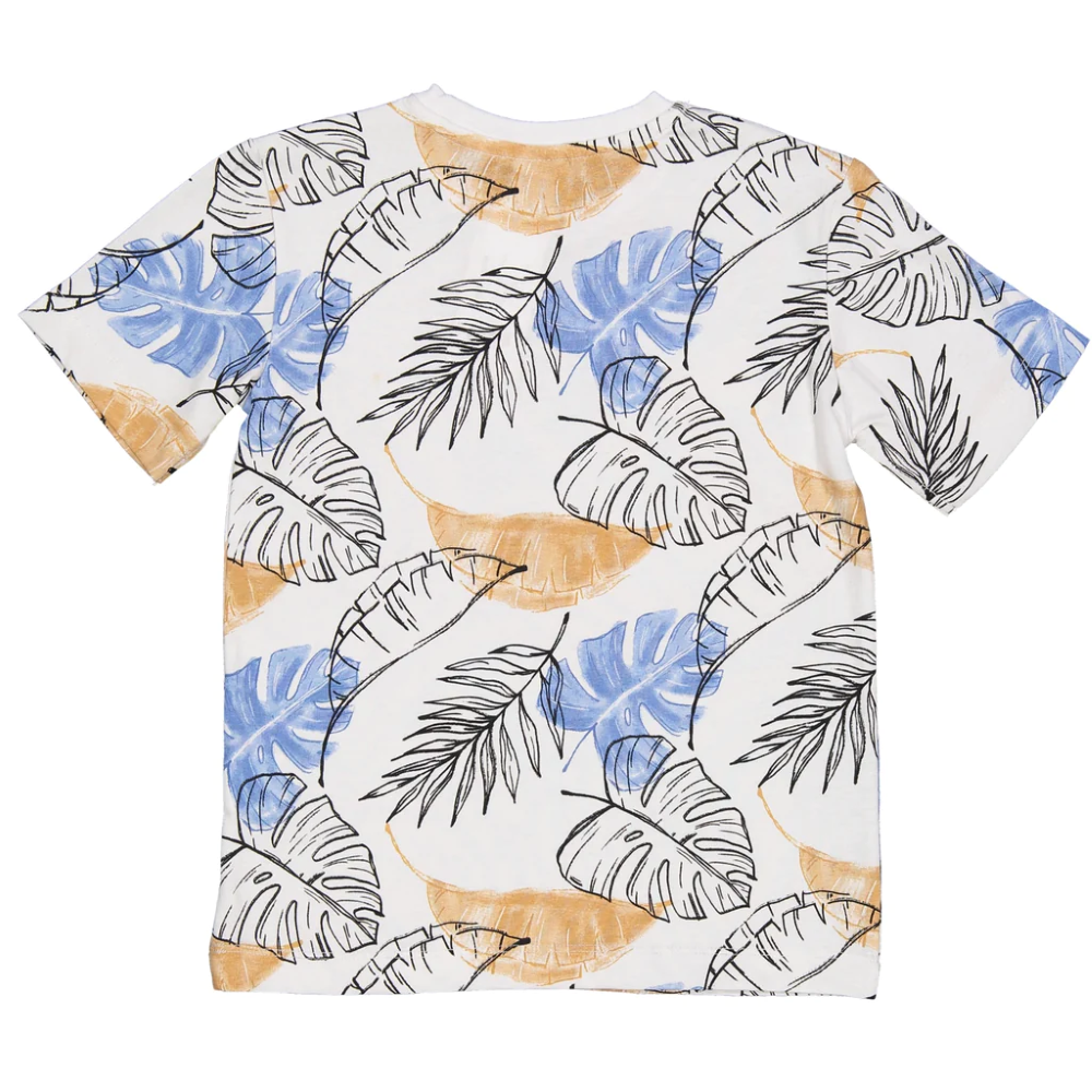 T-Shirt Fantasia Foliage Maglietta Bambino Birba 100% Co - 84389.00/p