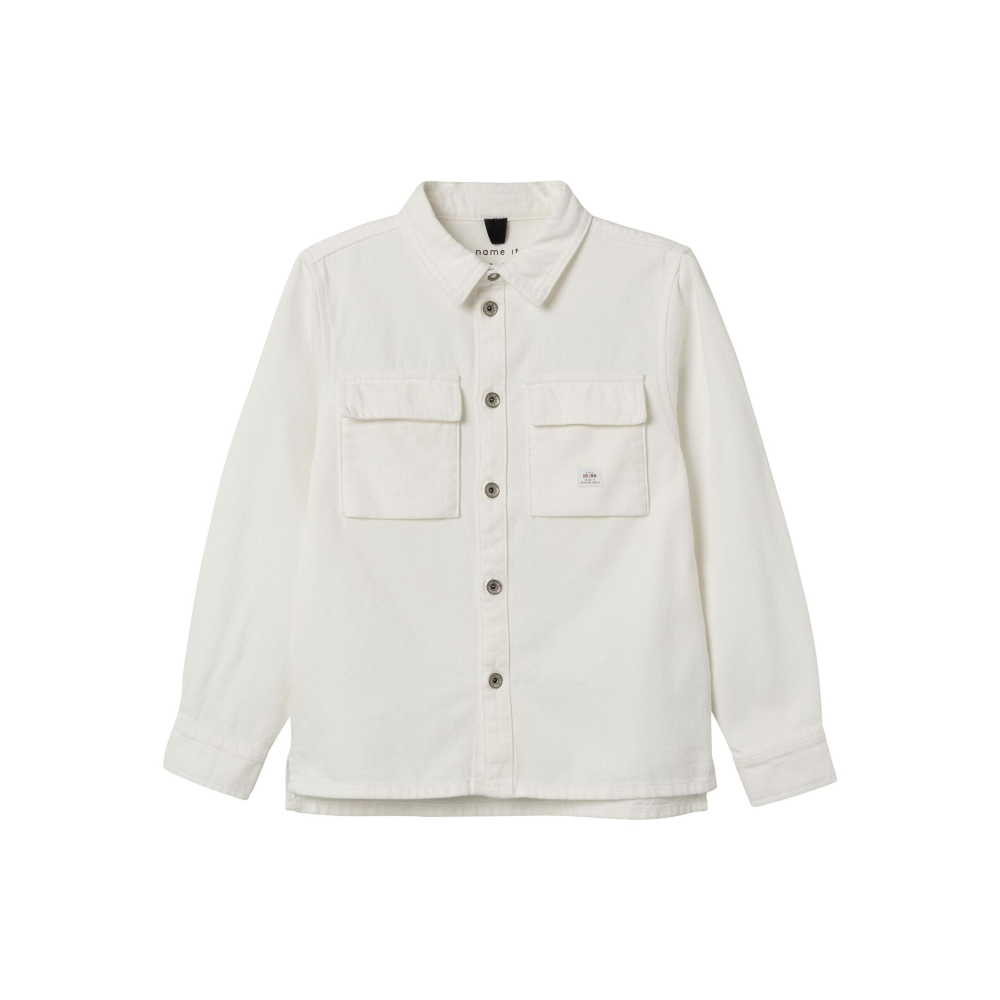 Camicia Maniche Lunghe in Twill Bambino - 13227775