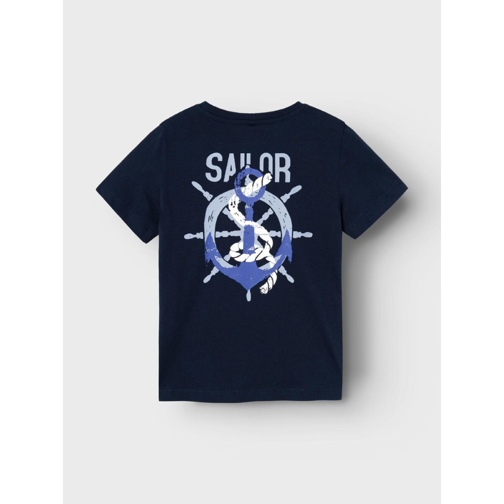 T-Shirt M.c. con Stampa Maglietta Bambino - 13228248blu