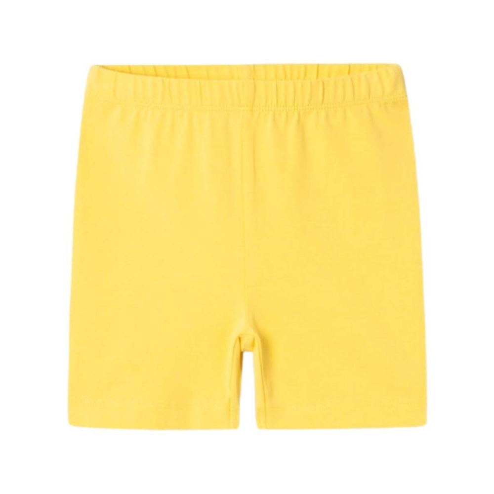 Leggings Ciclisti in Cotone Pantaloni Bambina - 13228153giallo