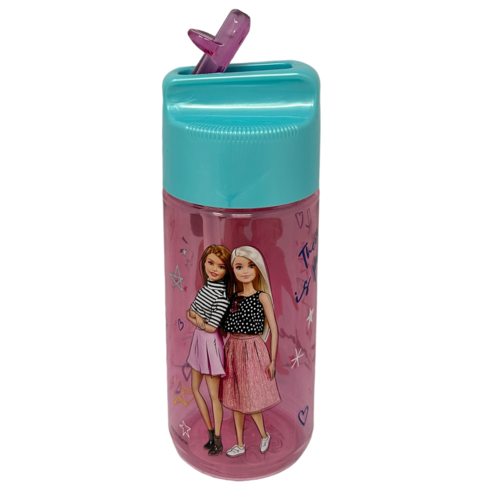 Borraccia Barbie in Tritan con Beccuccio Ripiegabile Ml. 430 - St15936