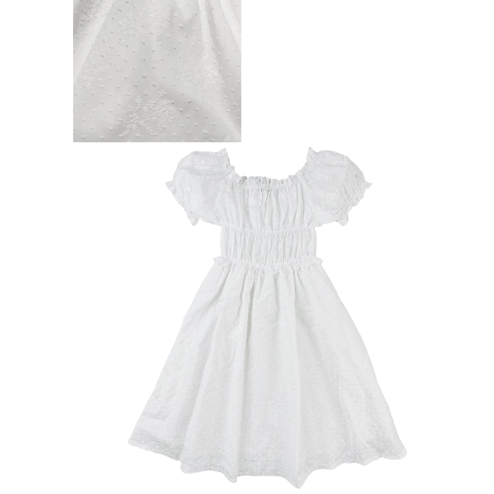 Scamiciata Bambina Abito in Cotone - By576