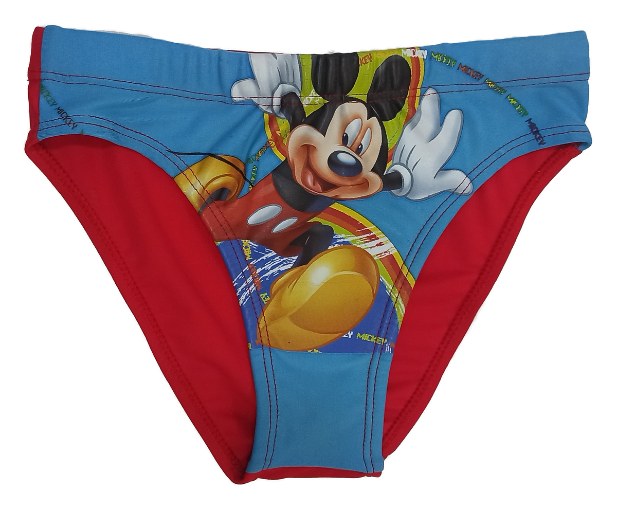 Costume Maschietto Mutandina DISNEY Topolino Rosso e Blu 6 Anni - D92503