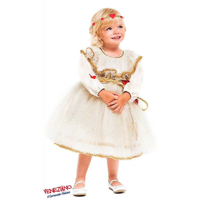 Costume Vestito Abito Travestimento Carnevale Bambina Cupido 52367