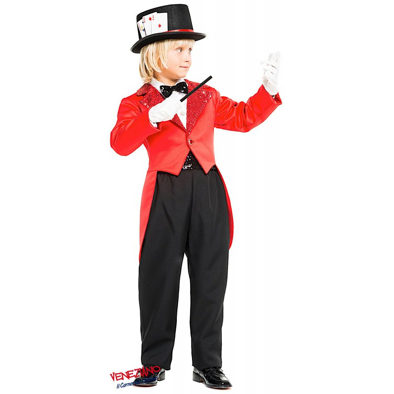 Vestito Carnevale Mago Costume Travestimento Bambino - 52352