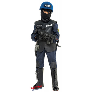Vestito Carnevale Swat Costume Travestimento Bambino - 52350