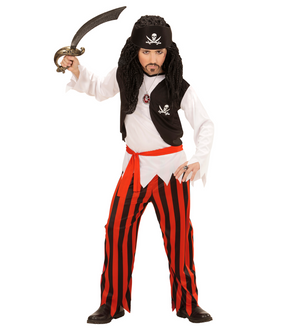 Costume Vestito Abito Travestimento Carnevale Pirata