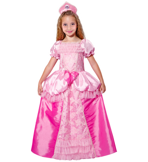 Costume Vestito Abito Travestimento Carnevale Bambina Principessa