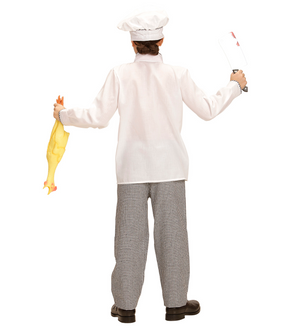 Costume Vestito Abito Travestimento Carnevale Bambino Chef Cucina