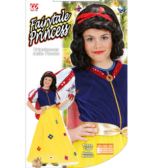 Costume Vestito Abito Travestimento Carnevale Bambina Principessa Delle Favole