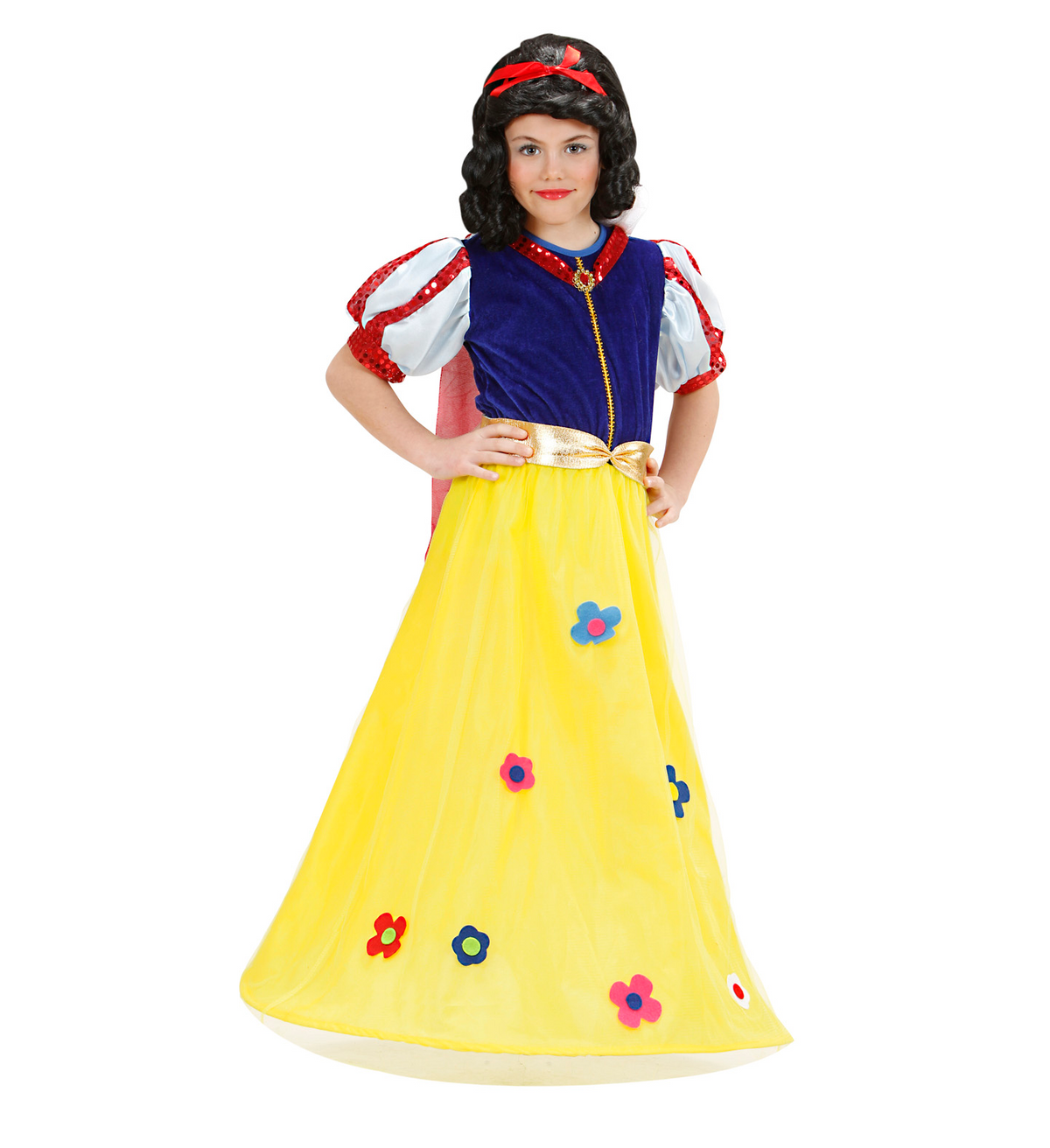 Costume Vestito Abito Travestimento Carnevale Bambina Principessa Delle Favole