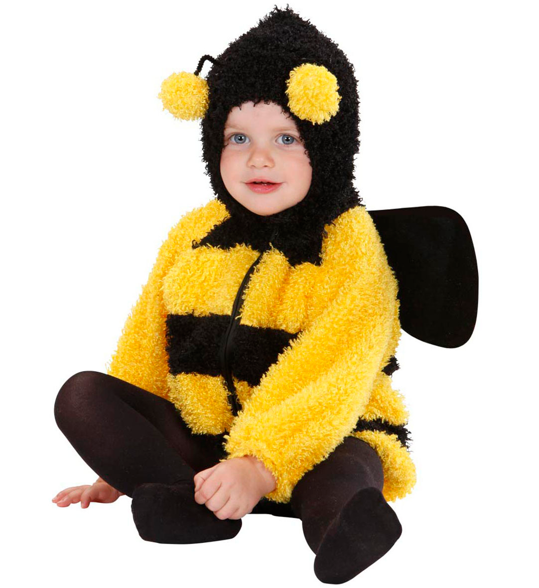 Costume Vestito Abito Travestimento Carnevale Bambina Ape Fuzzy