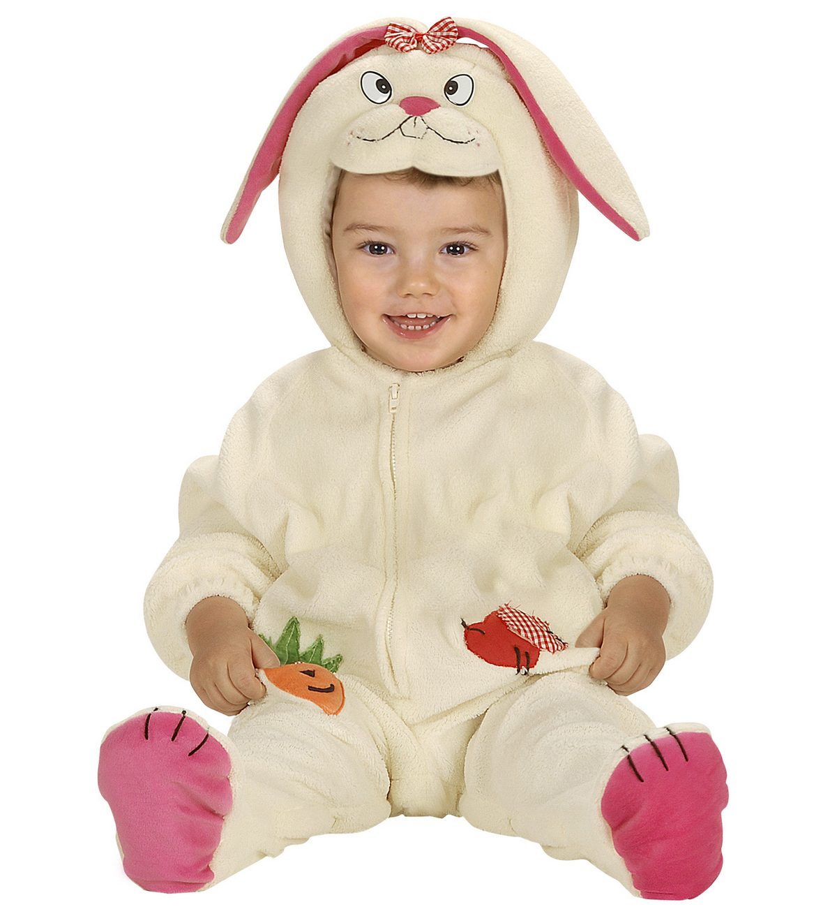 Costume Vestito Abito Travestimento Carnevale Bambino Coniglietto-